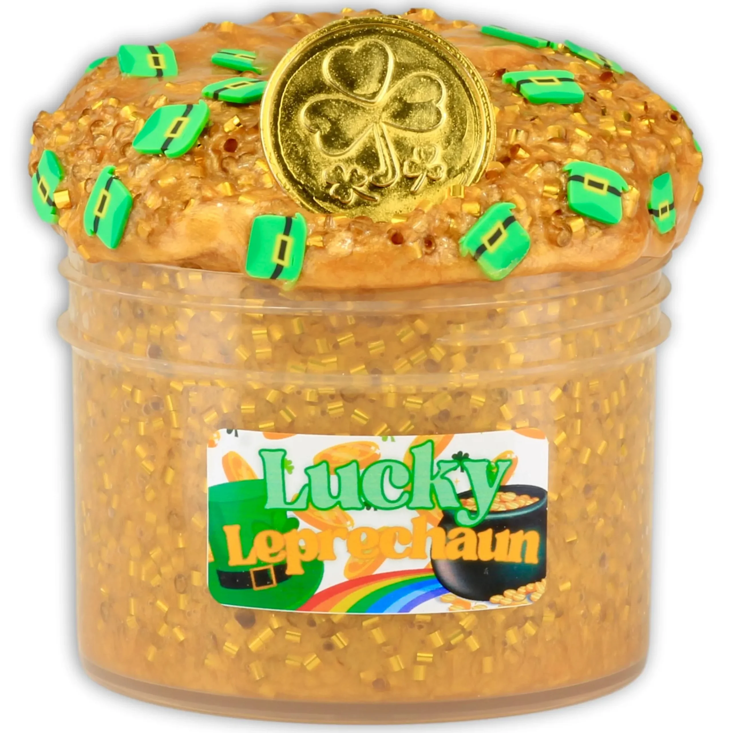 Beaded Slime|Unique Textured Slime>Dope Slime Lucky Leprechaun