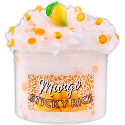 Beaded Slime|Thick & Glossy Slime>Dope Slime Mango Sticky Rice