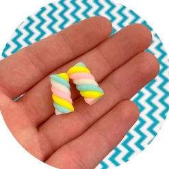 Slime Charms>Dope Slime Marshmallow Twist Charm