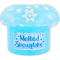 Clear Base Slime|Butter Slime>Dope Slime Melted Snowflake