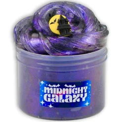 Clear Base Slime>Dope Slime Midnight Galaxy