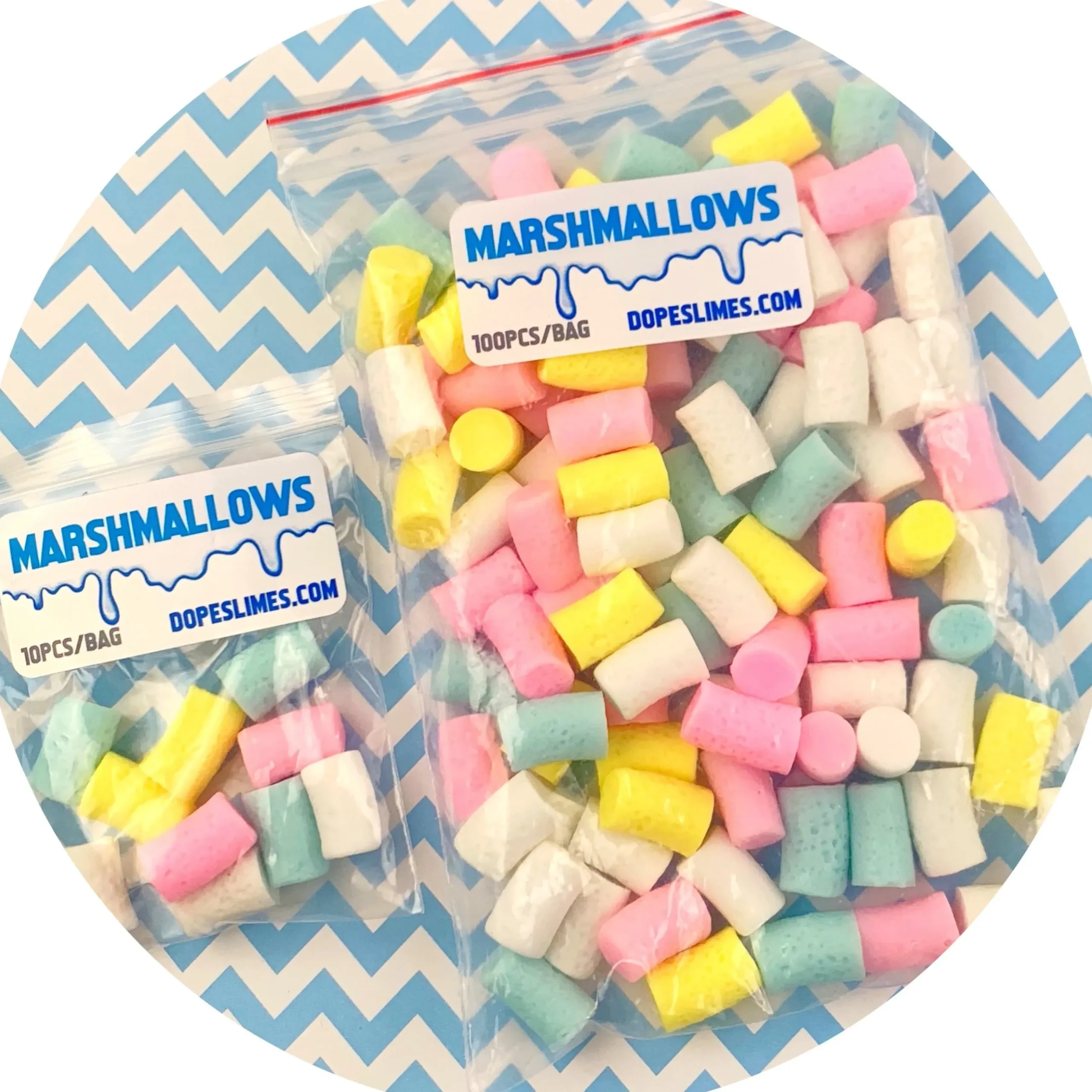 Slime Charms|Other Slime Supplies>Dope Slime Mixed Mini Marshmallows