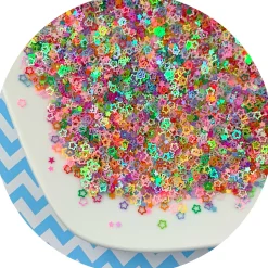 Slime Sprinkles|Slime Glitter>Dope Slime Multi Colored Stars Glitter