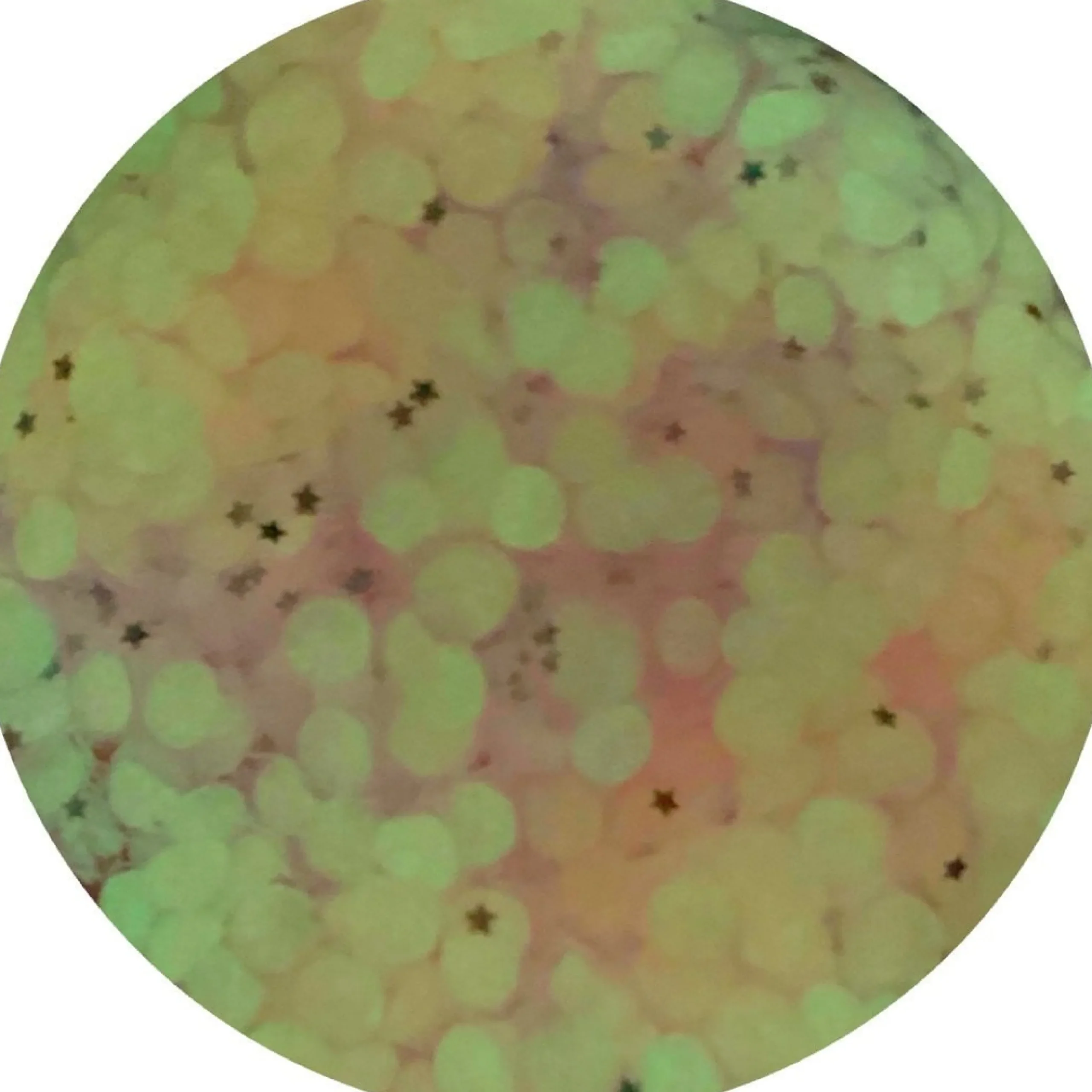 Clear Base Slime|Beaded Slime>Dope Slime Nebula - GLOW IN THE DARK!