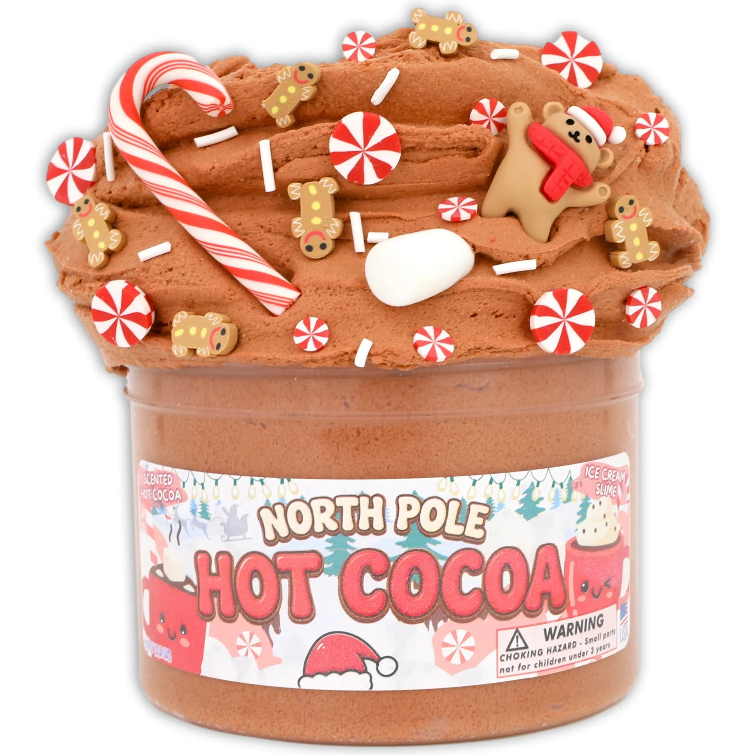 Christmas Slimes|Restock>Dope Slime North Pole Hot Cocoa