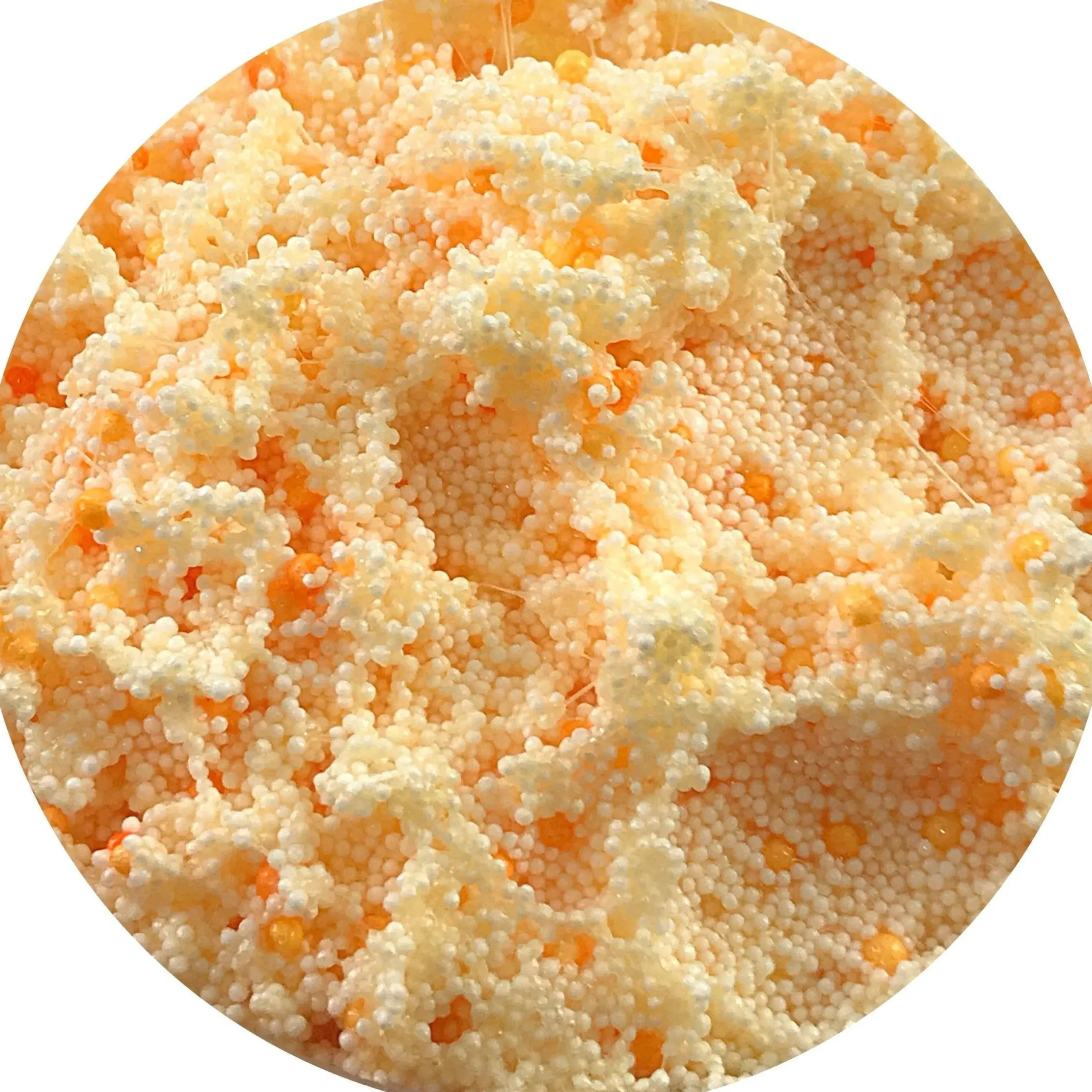 Clear Base Slime>Dope Slime Orange Delight