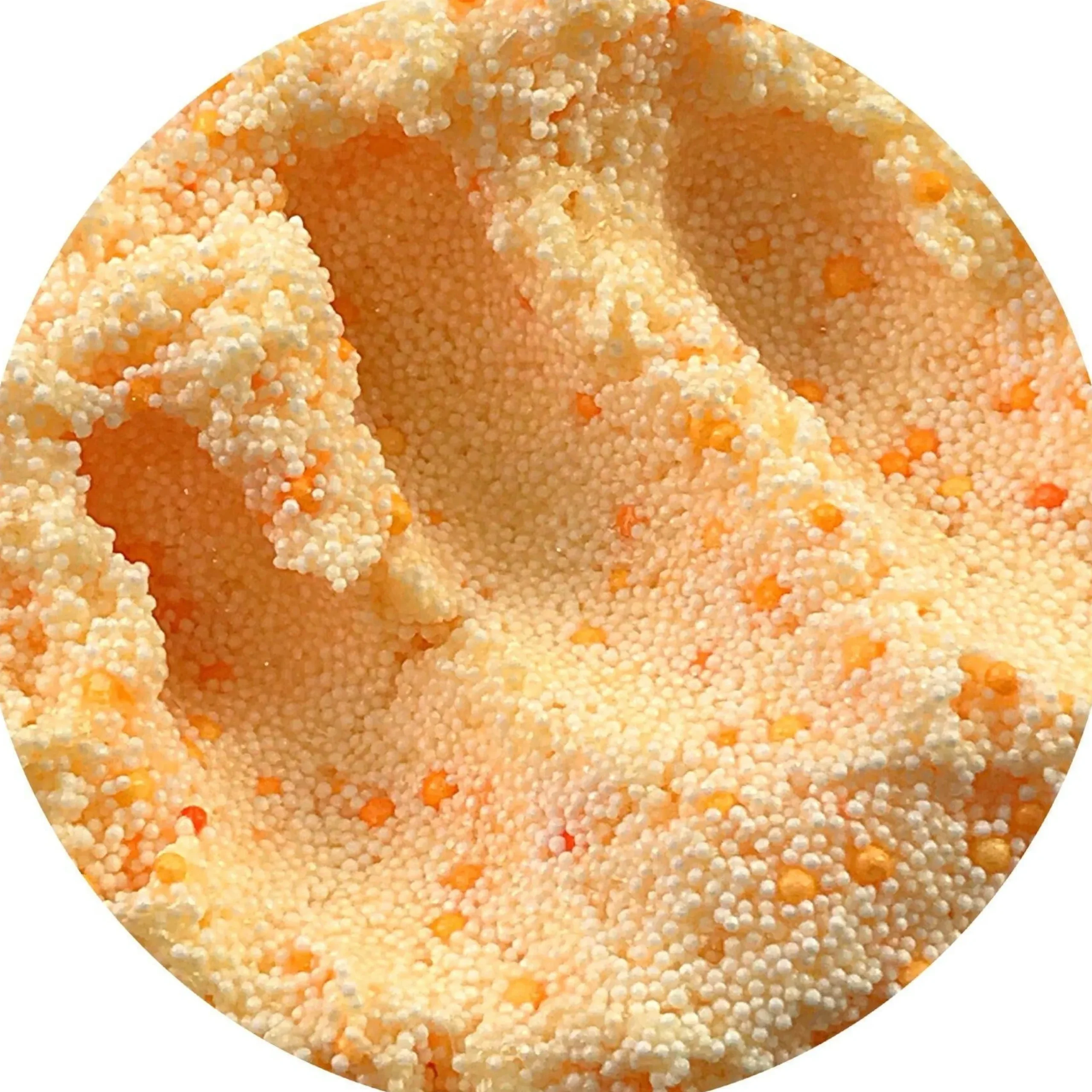 Clear Base Slime>Dope Slime Orange Delight