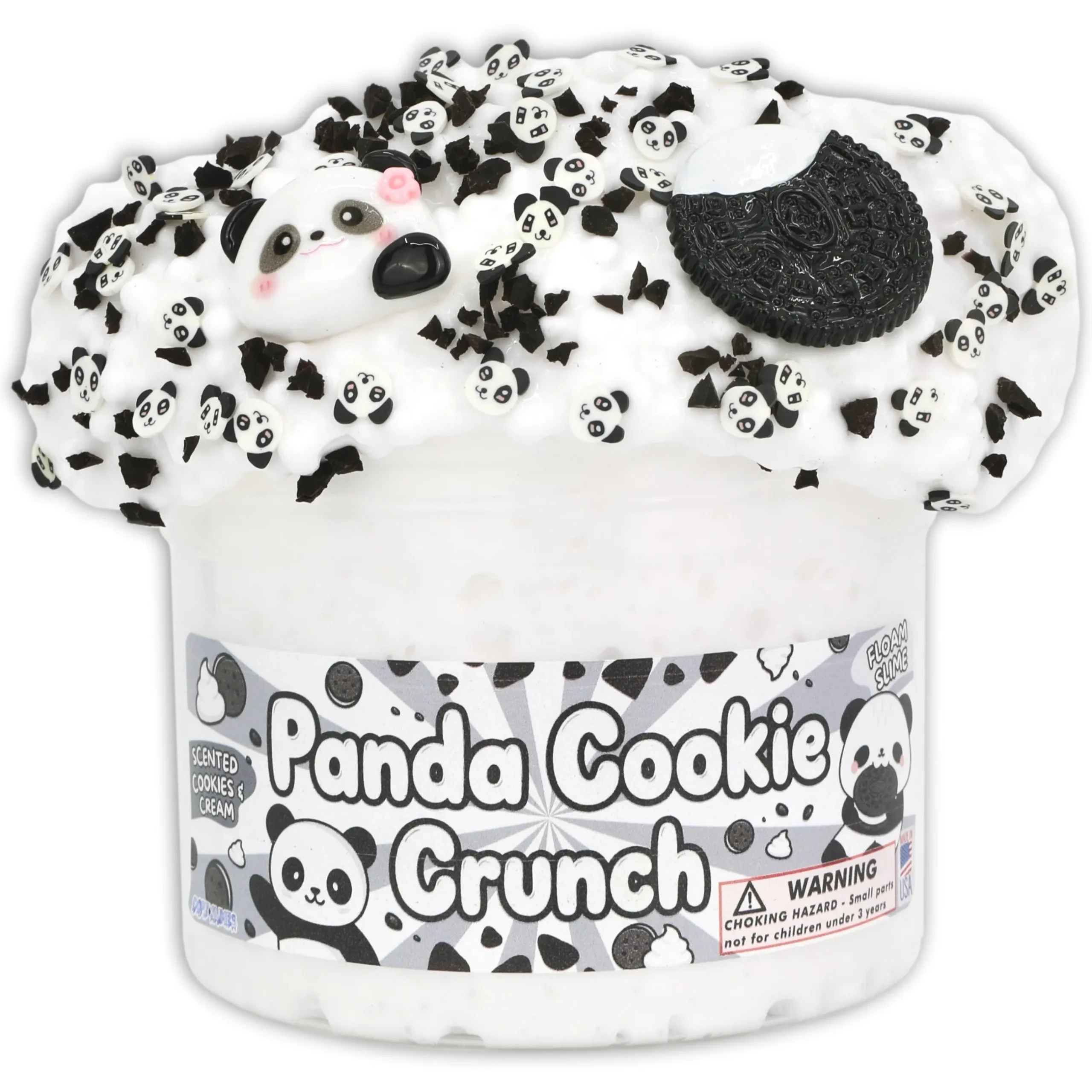 Restock|Ice-Cream Slimes>Dope Slime Panda Cookie Crunch