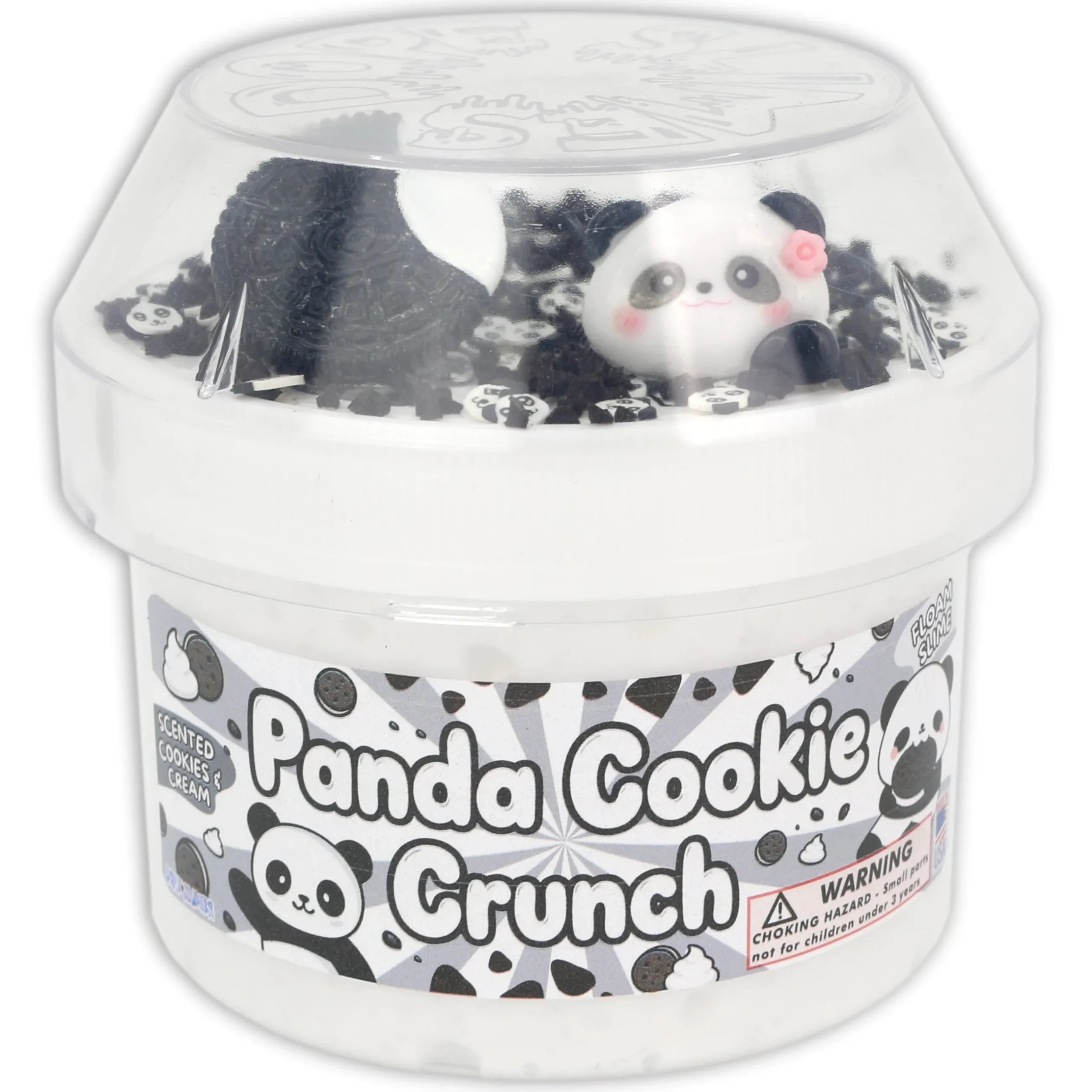 Restock|Ice-Cream Slimes>Dope Slime Panda Cookie Crunch