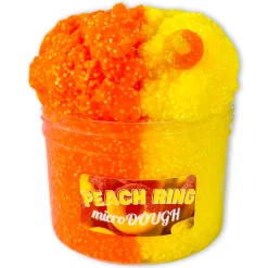 Unique Textured Slime>Dope Slime Peach Ring microDOUGH