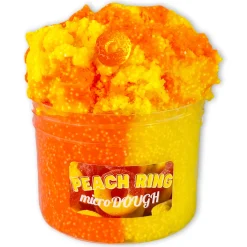 Unique Textured Slime>Dope Slime Peach Ring microDOUGH