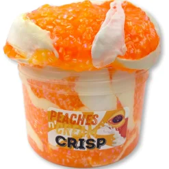Bingsu Slime|Unique Textured Slime>Dope Slime Peaches n' Cream Crisp