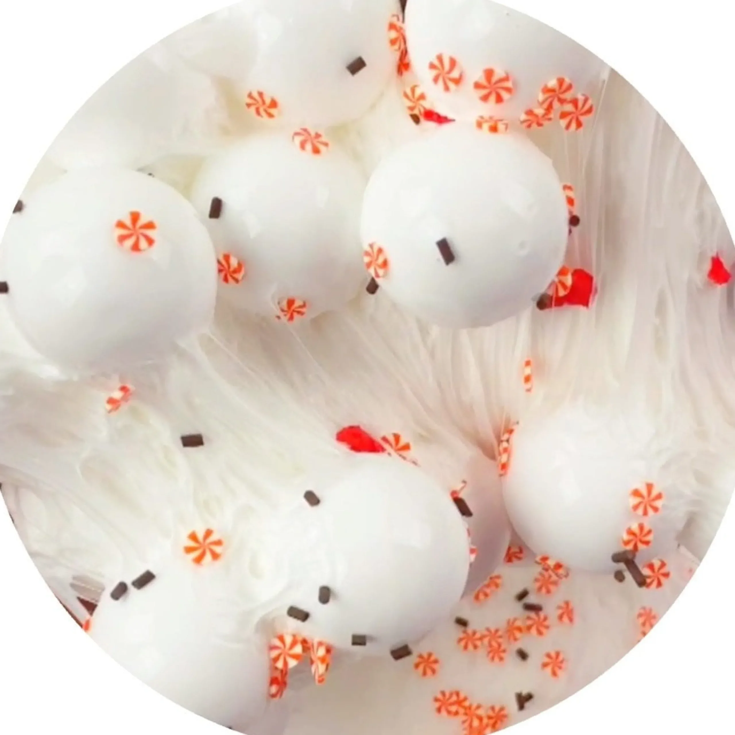 Thick & Glossy Slime>Dope Slime Peppermint Bark Cake Pops