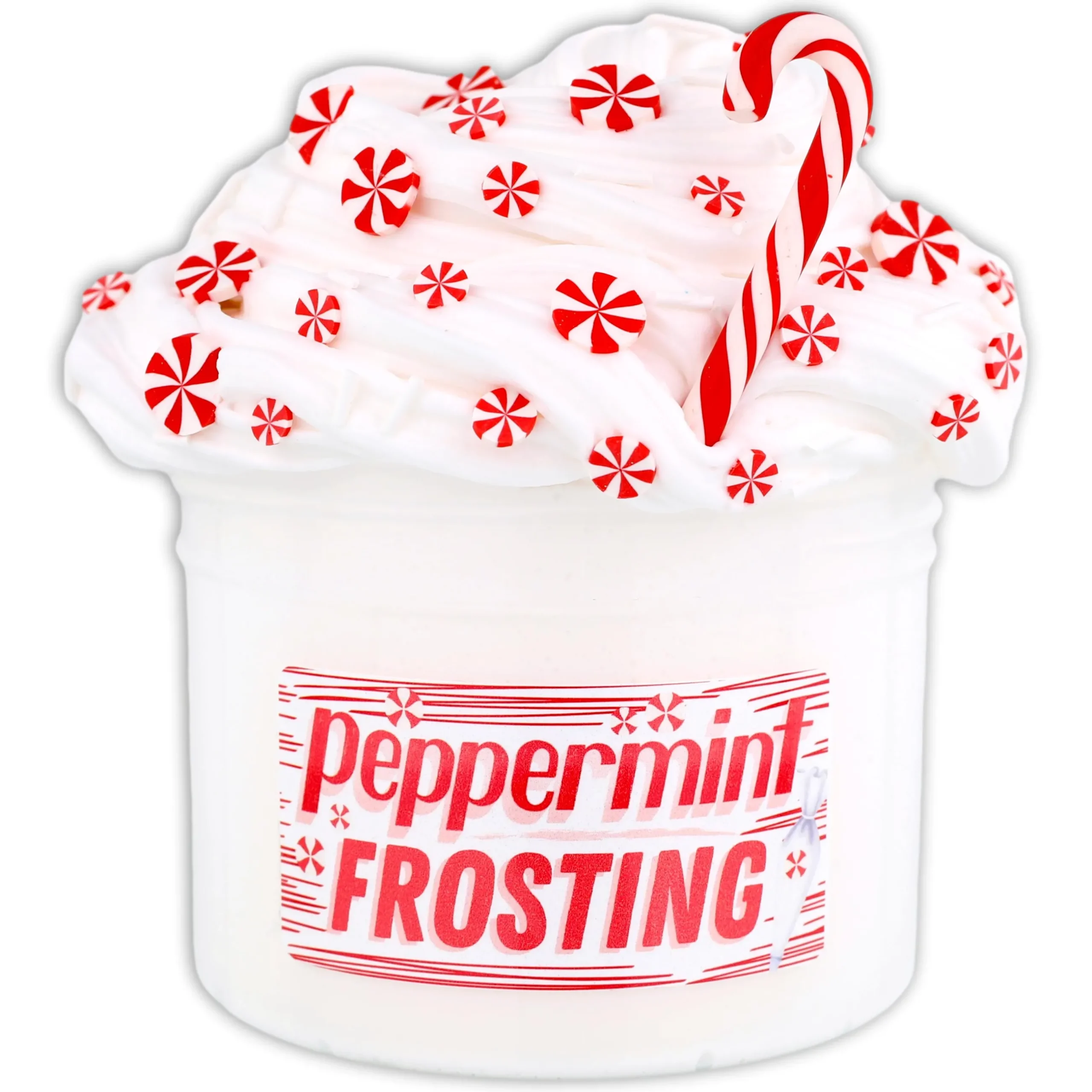 Butter Slime|Christmas Slimes>Dope Slime Peppermint Frosting