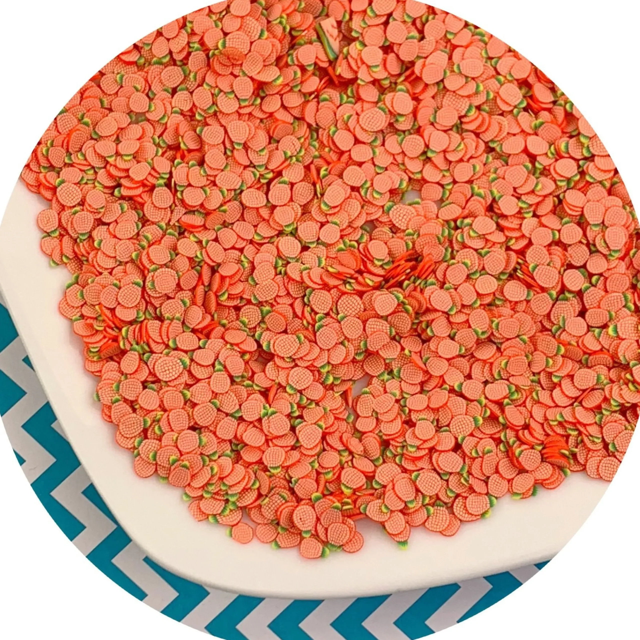 Slime Fimo Slices>Dope Slime Pineapple Fimo Slices