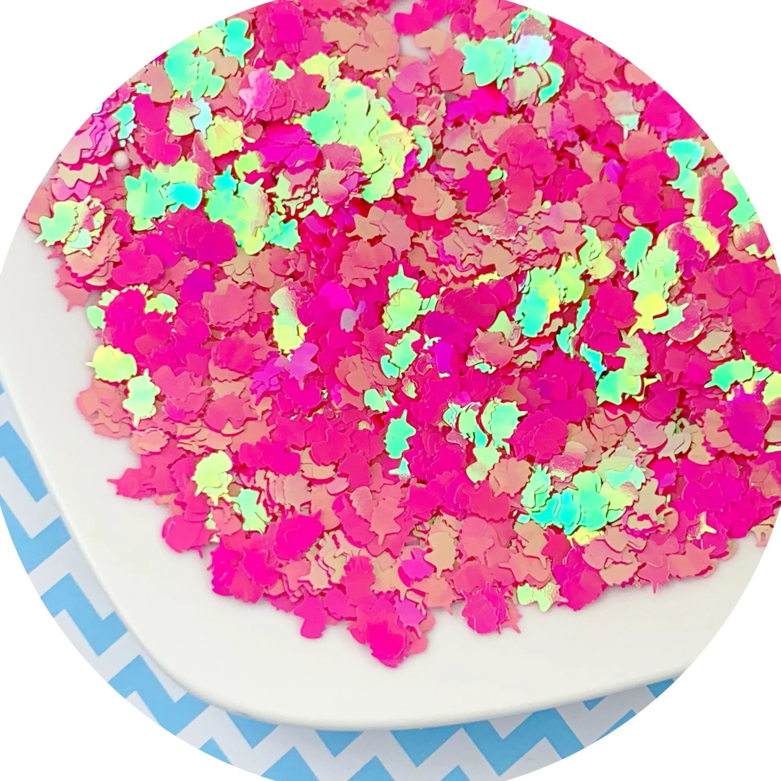 Slime Sprinkles|Slime Glitter>Dope Slime Pink Holographic Unicorns