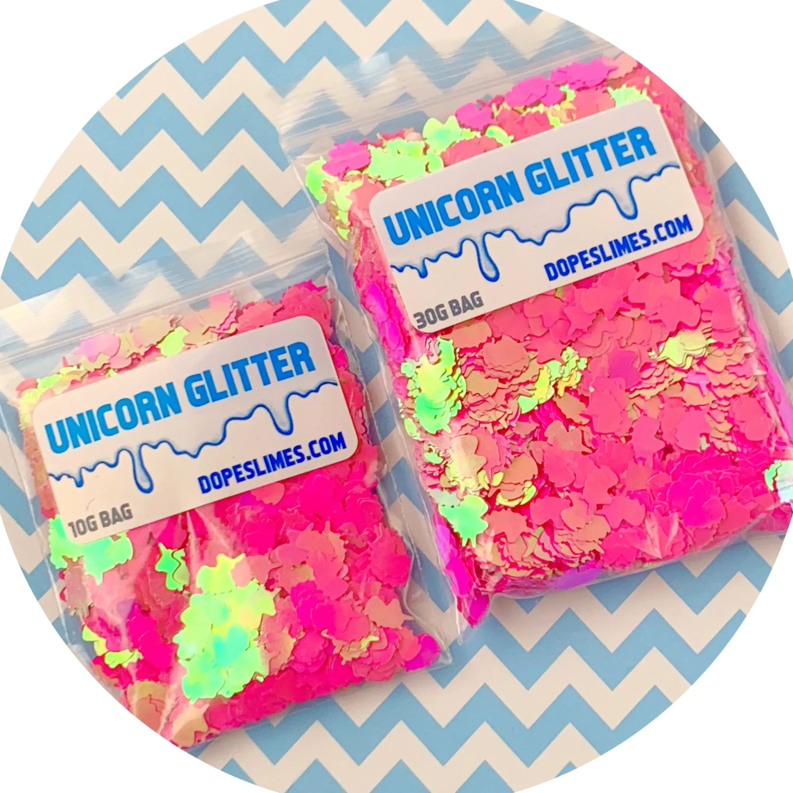 Slime Sprinkles|Slime Glitter>Dope Slime Pink Holographic Unicorns
