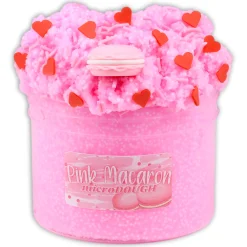 Unique Textured Slime>Dope Slime Pink Macaron microDOUGH
