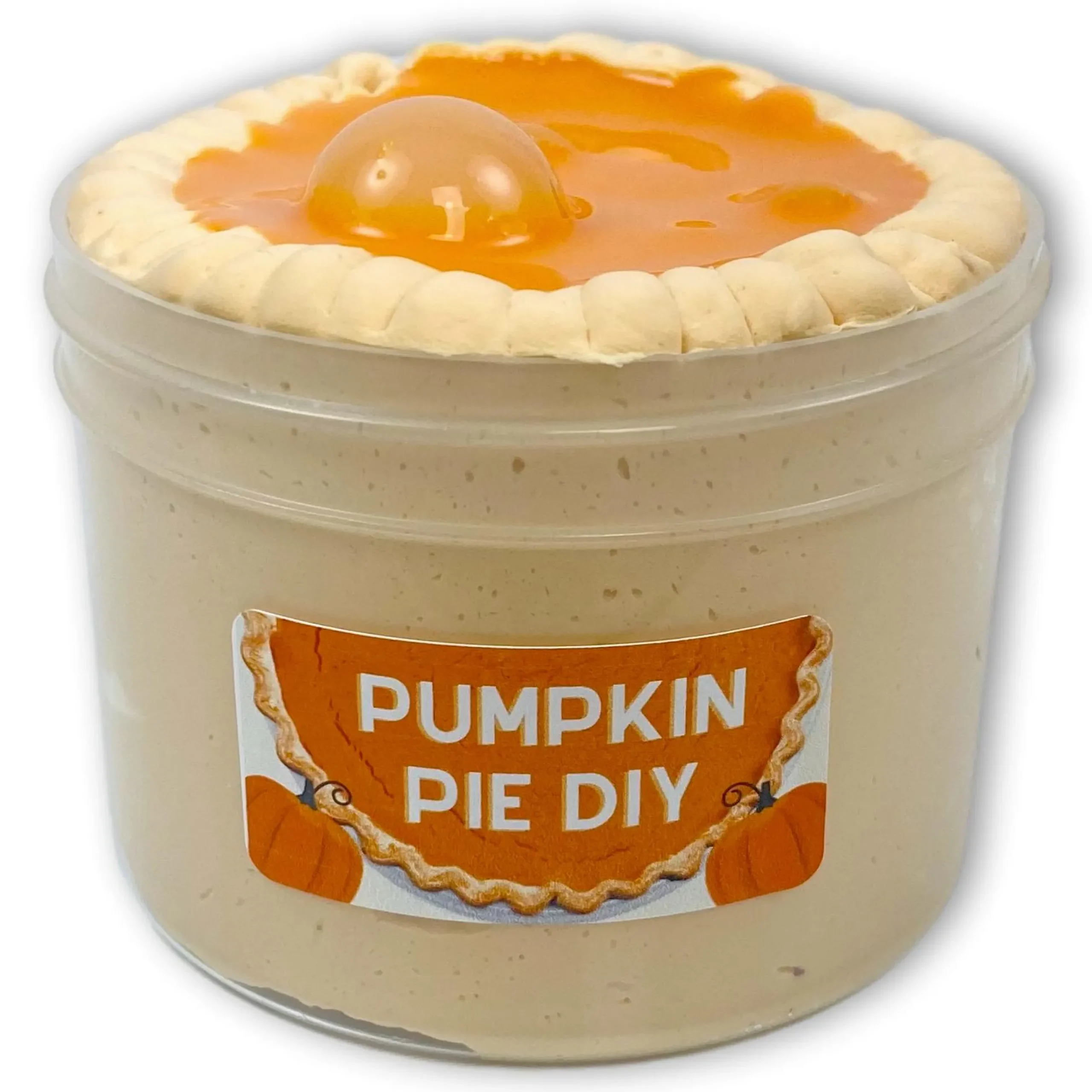 Premade Slime Kits>Dope Slime Pumpkin Pie DIY