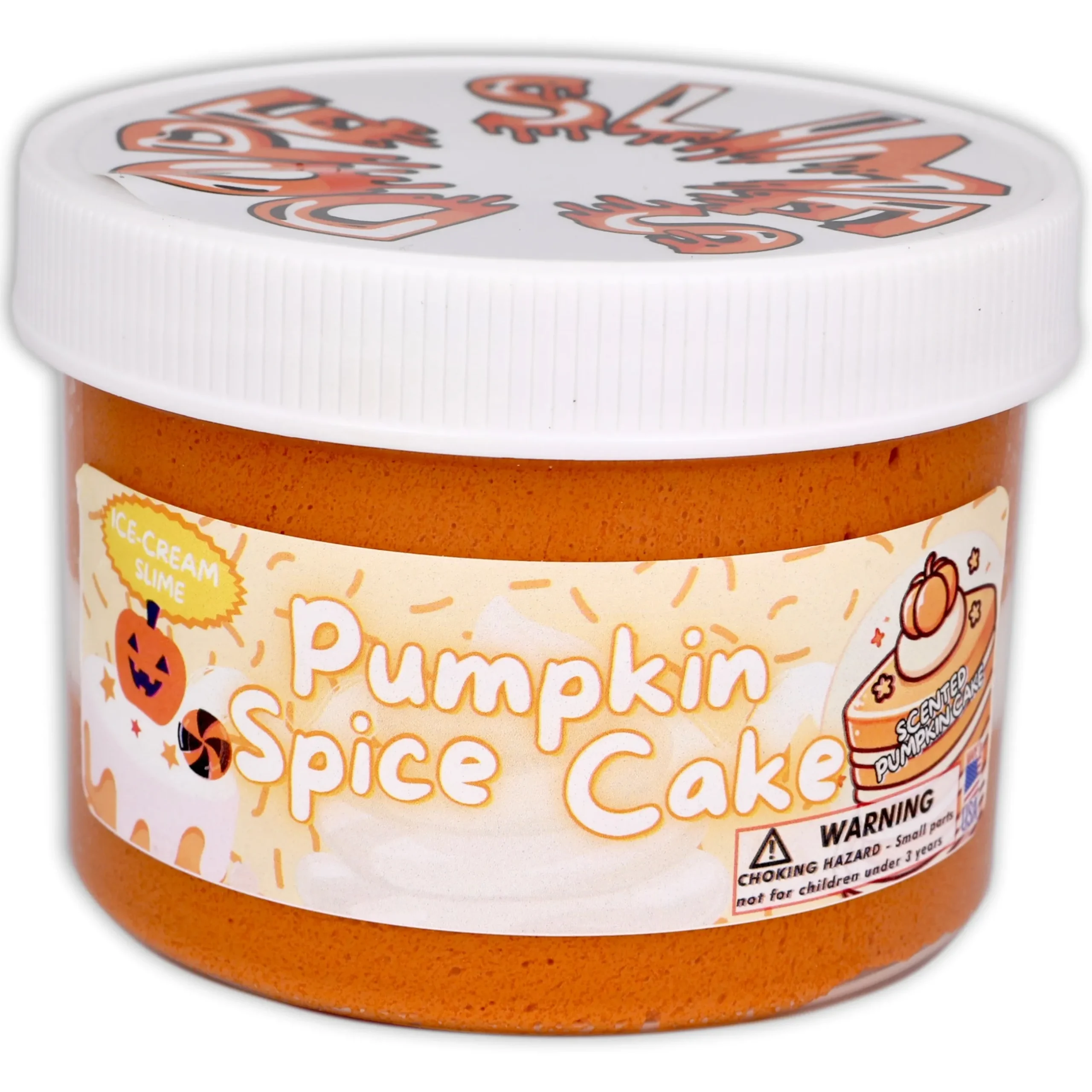Ice-Cream Slimes|Unique Textured Slime>Dope Slime Pumpkin Spice Cake