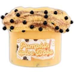 Thick & Glossy Slime>Dope Slime Pumpkin Spiced Boba