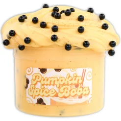 Thick & Glossy Slime>Dope Slime Pumpkin Spiced Boba
