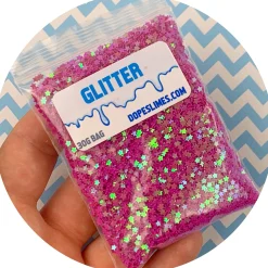 Slime Sprinkles|Slime Glitter>Dope Slime Purple Holographic Stars