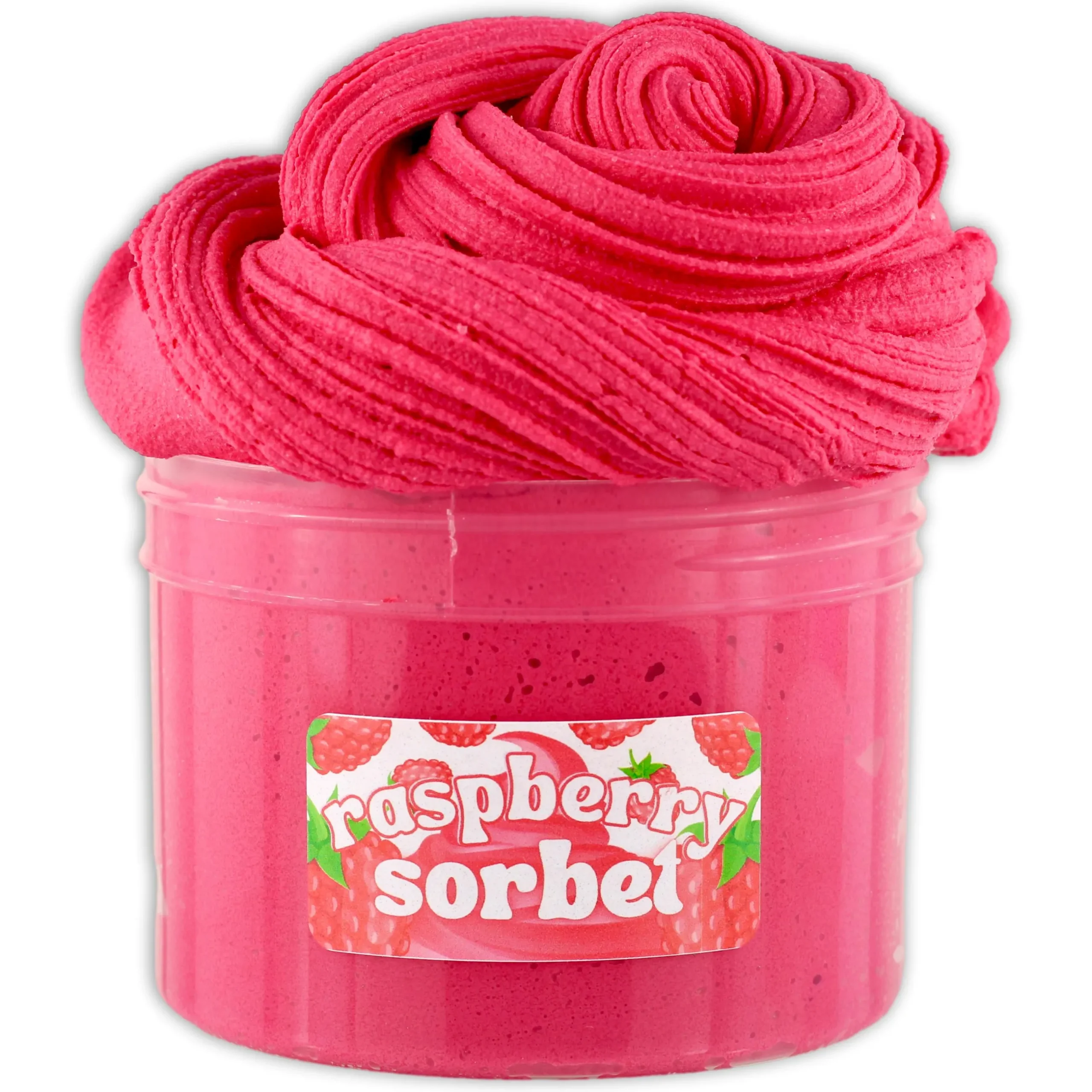 Ice-Cream Slimes|Unique Textured Slime>Dope Slime Raspberry Sorbet