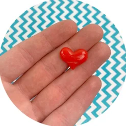 Slime Charms>Dope Slime Red Heart Charm