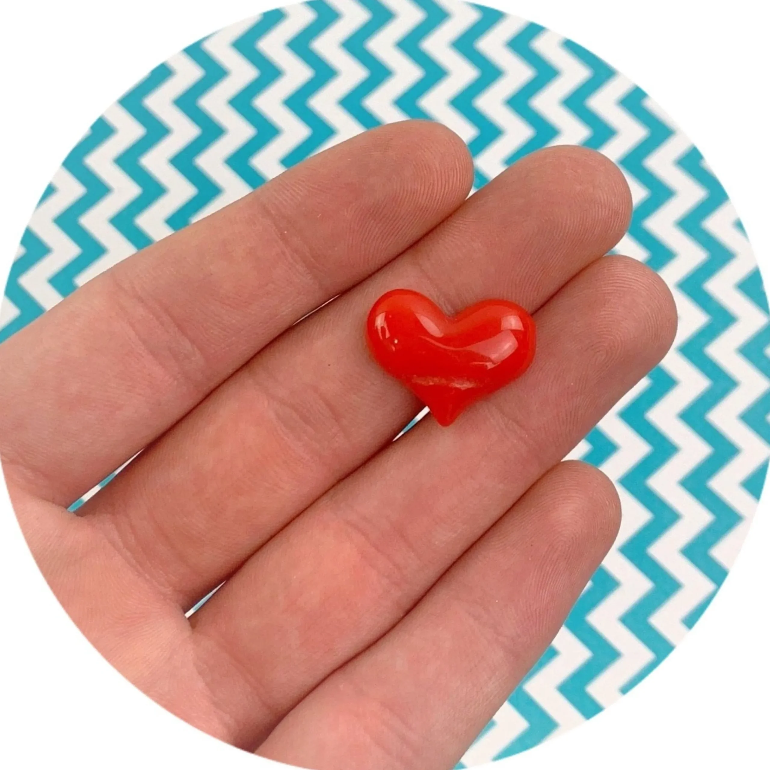 Slime Charms>Dope Slime Red Heart Charm