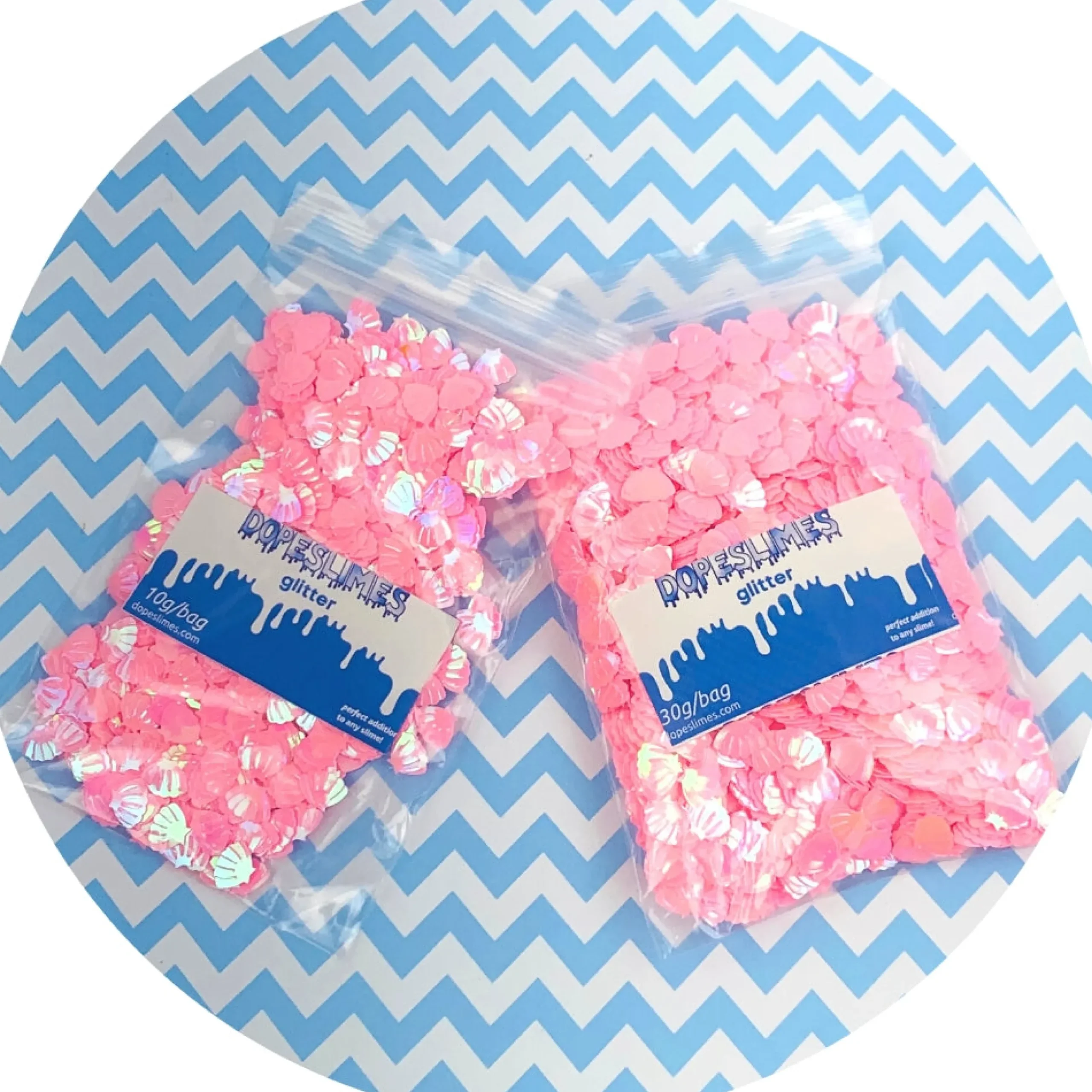 Slime Sprinkles|Slime Glitter>Dope Slime Sea Shell Glitter - 4 Colors!