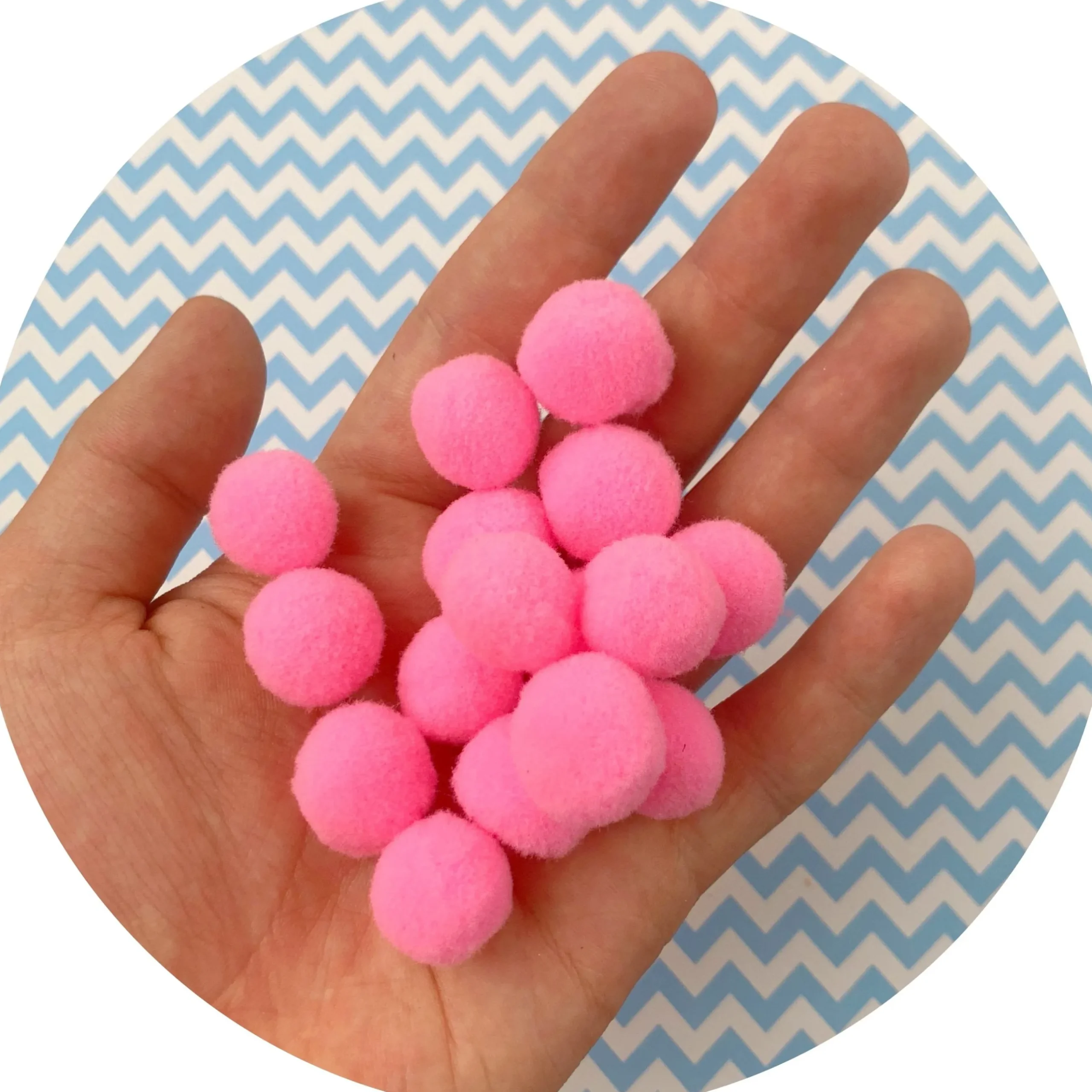 Slime Pom-Poms>Dope Slime Single Colored Pom Poms