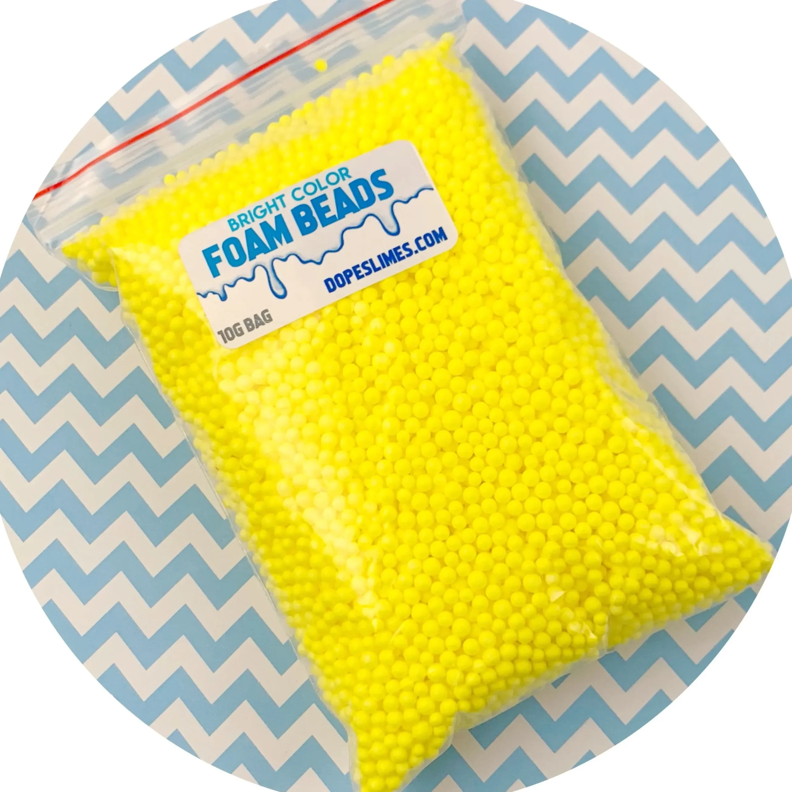 Slime Foam Beads>Dope Slime Small Bright Foam Beads