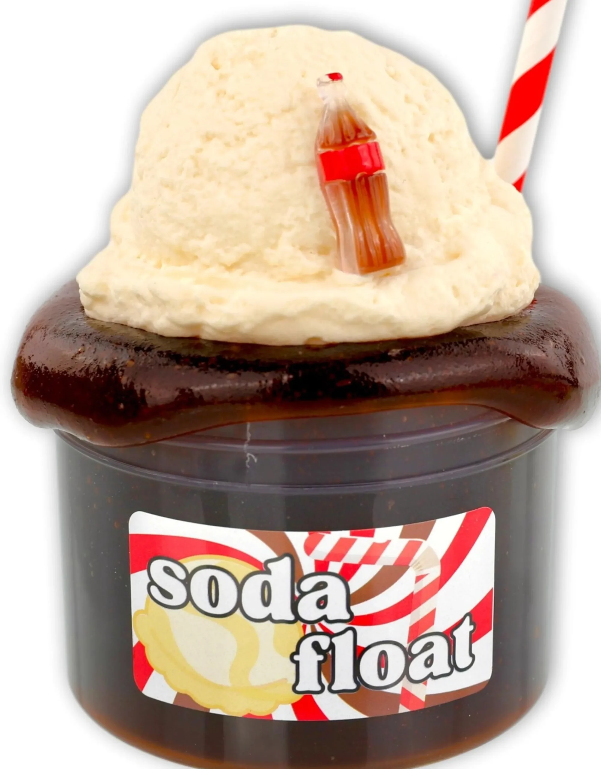 Butter Slime|Clear Base Slime>Dope Slime Soda Float