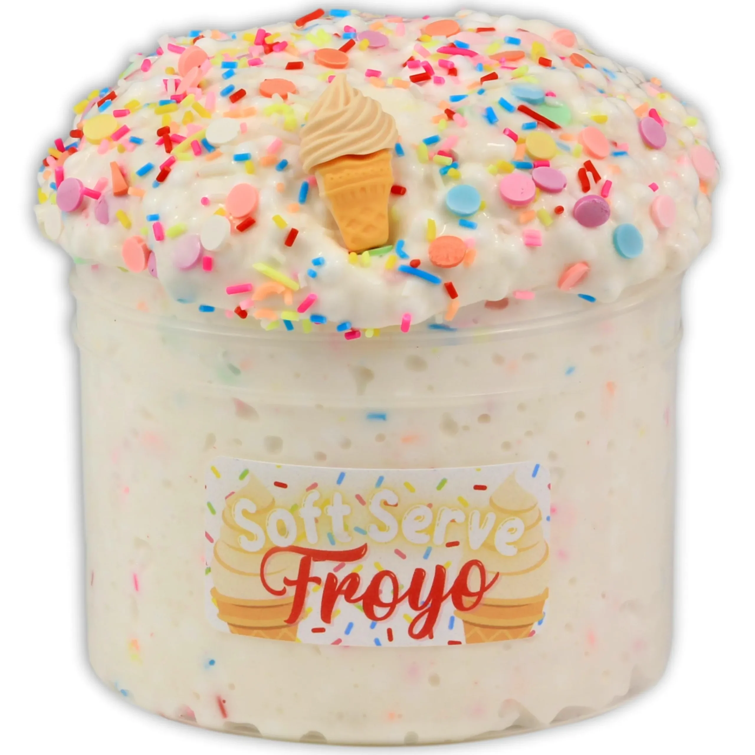 Beaded Slime>Dope Slime Soft Serve Froyo