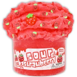Cloud Slime>Dope Slime Sour Strawberry