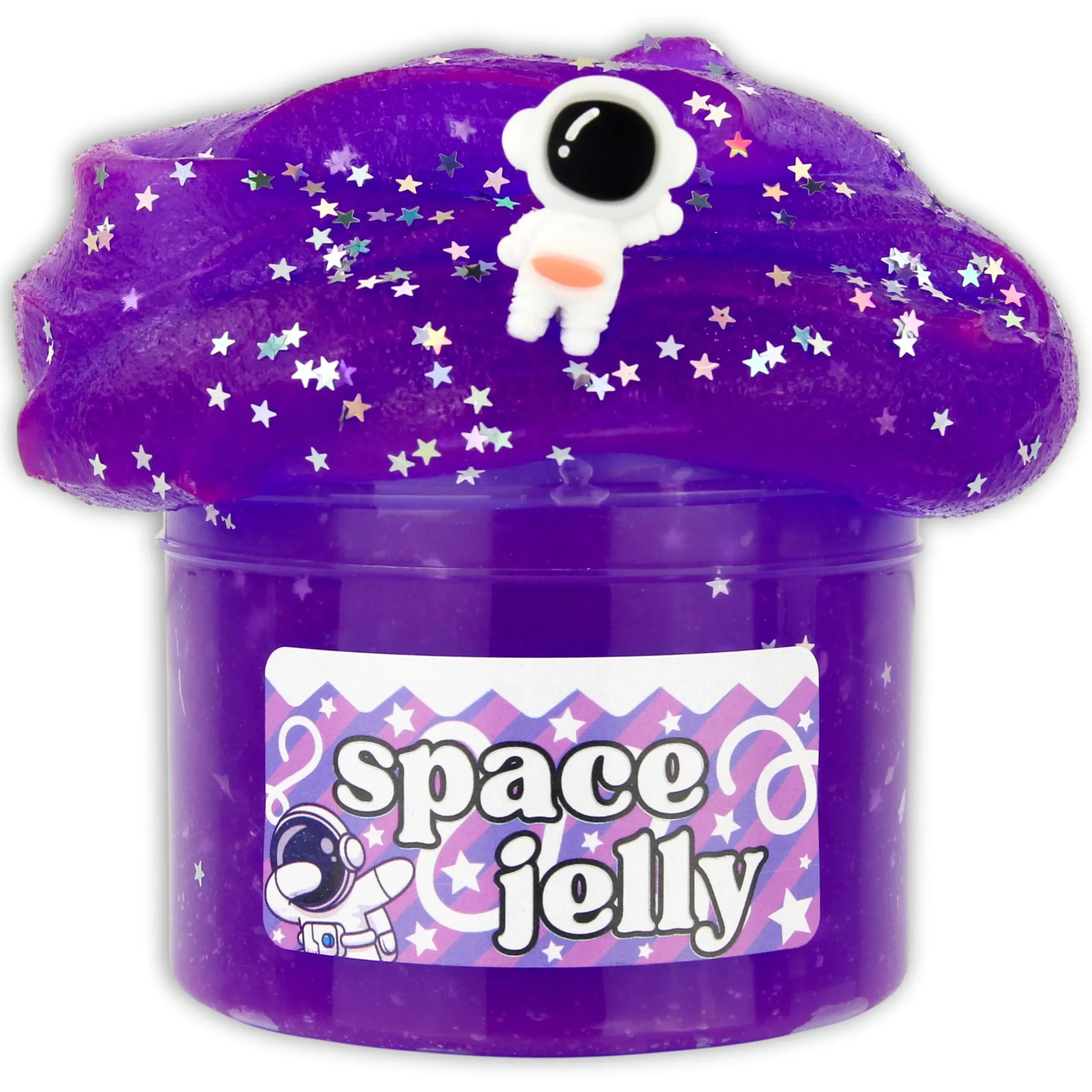 Clear Base Slime|Unique Textured Slime>Dope Slime Space Jelly