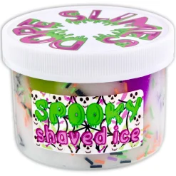 Clear Base Slime>Dope Slime Spooky Shaved Ice