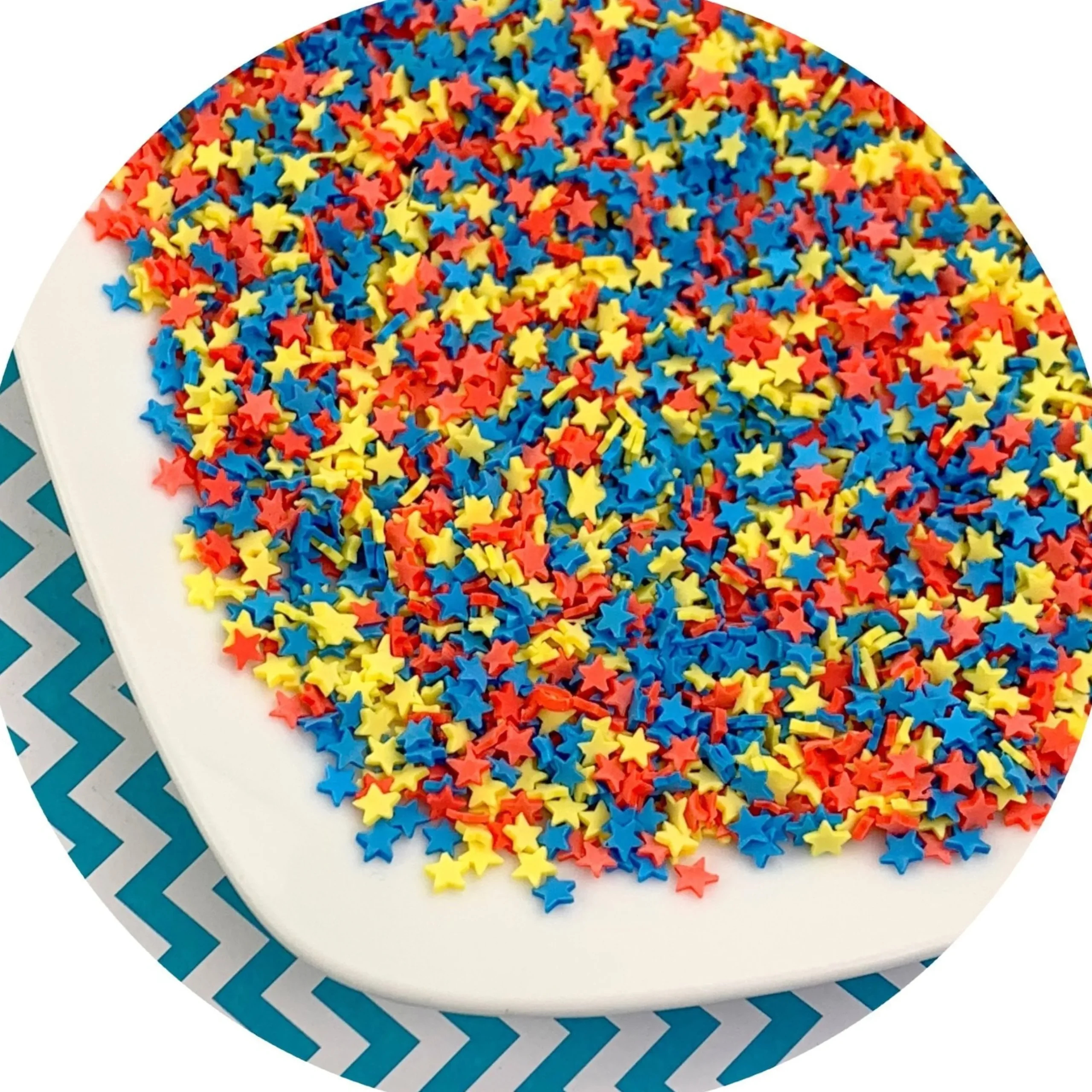 Slime Fimo Slices|Slime Sprinkles>Dope Slime Star Sprinkles V2