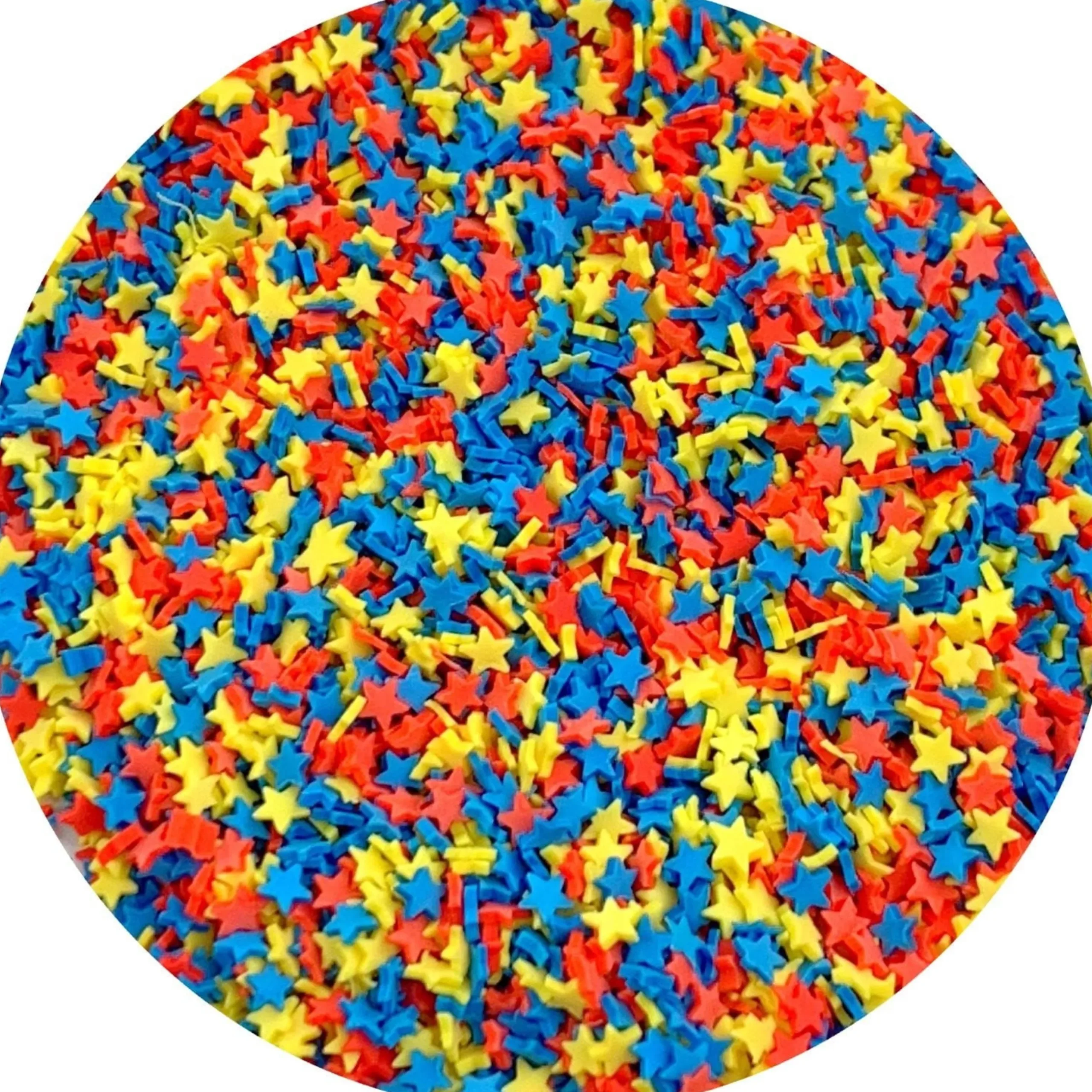 Slime Fimo Slices|Slime Sprinkles>Dope Slime Star Sprinkles V2