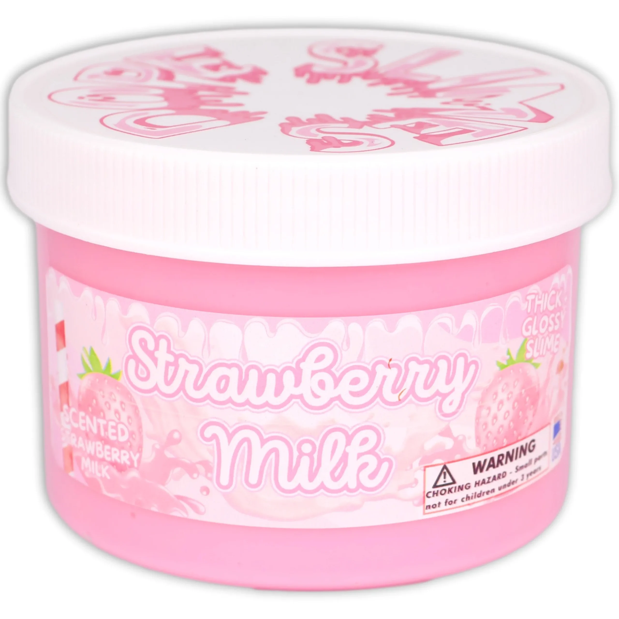 Thick & Glossy Slime>Dope Slime Strawberry Milk