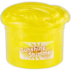 Clear Base Slime>Dope Slime Sunshine Shimmer