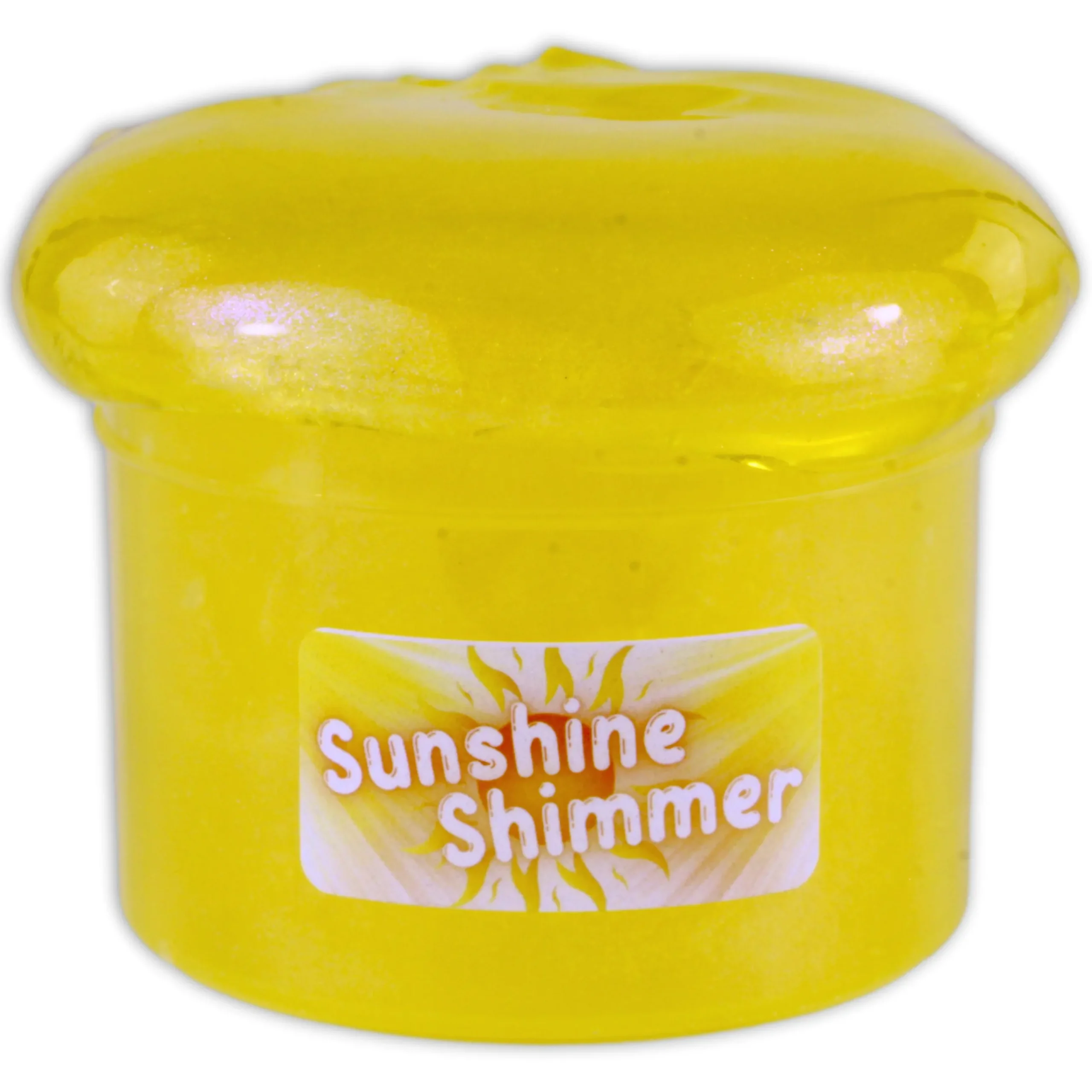 Clear Base Slime>Dope Slime Sunshine Shimmer