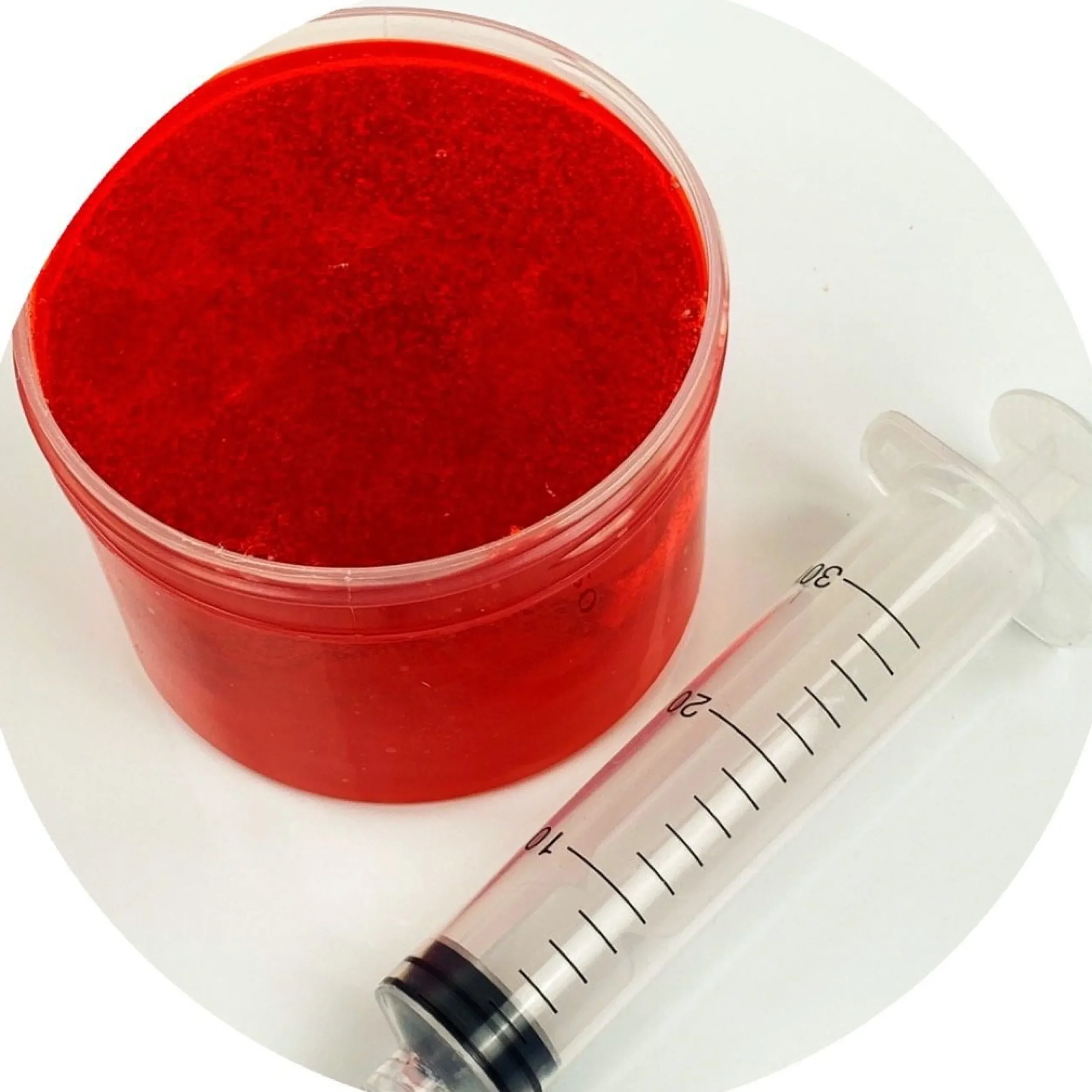 Clear Base Slime>Dope Slime Vampires Blood