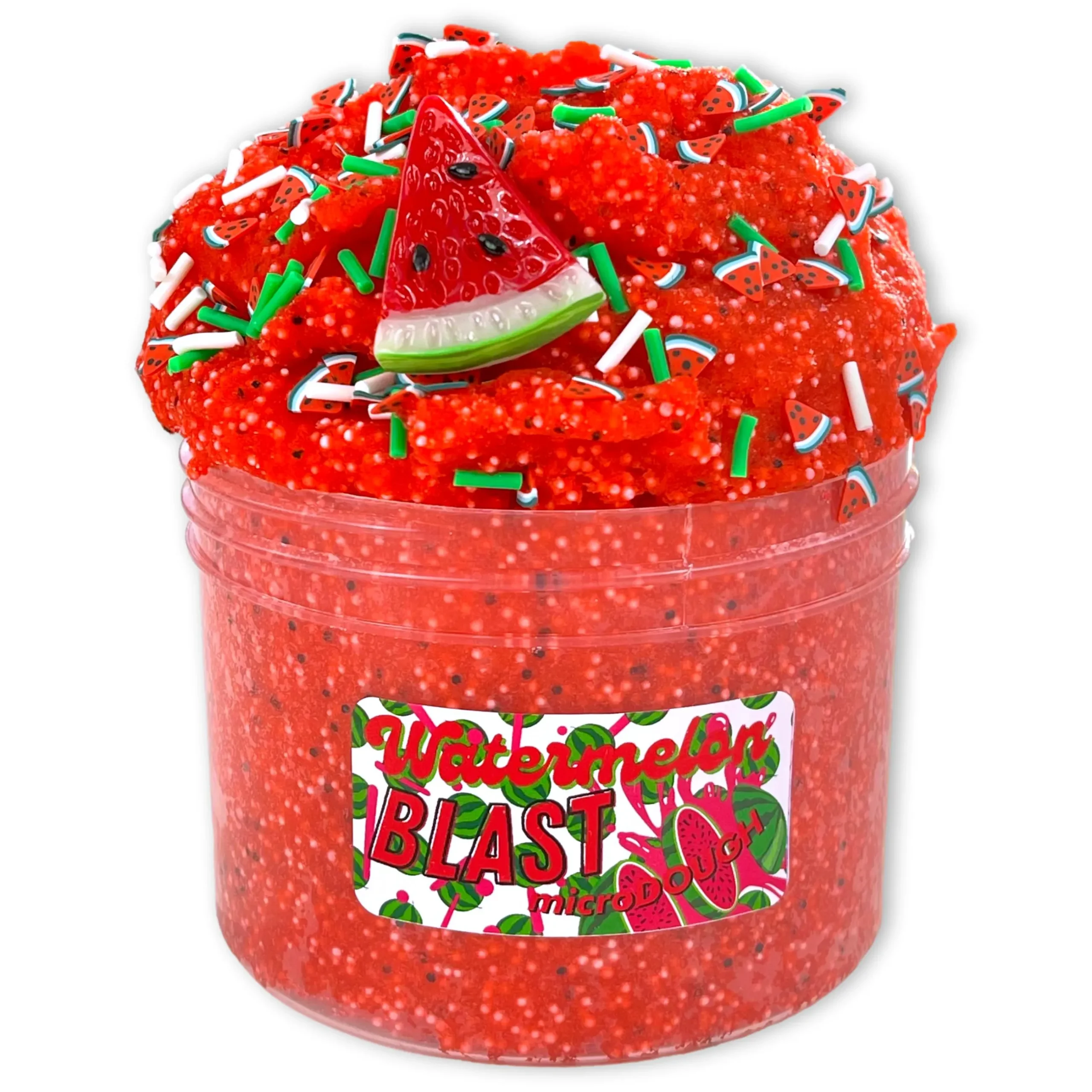 Unique Textured Slime>Dope Slime Watermelon Blast microDOUGH